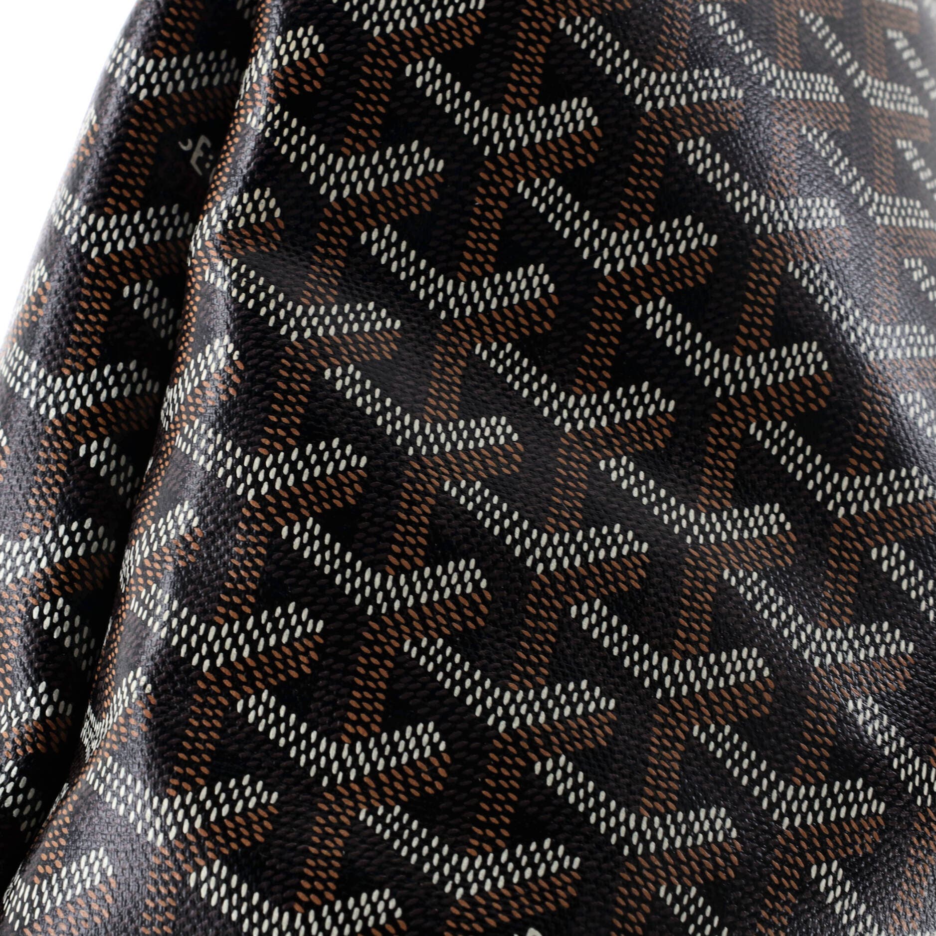 Pre-Owned Goyard Artois Tote Coated Canvas MM, Alternate, color, Black