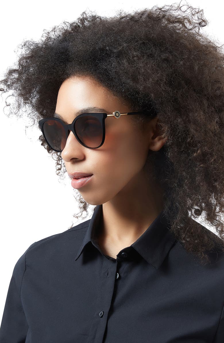 Versace Phantos 55mm Gradient Sunglasses, Alternate, color, 