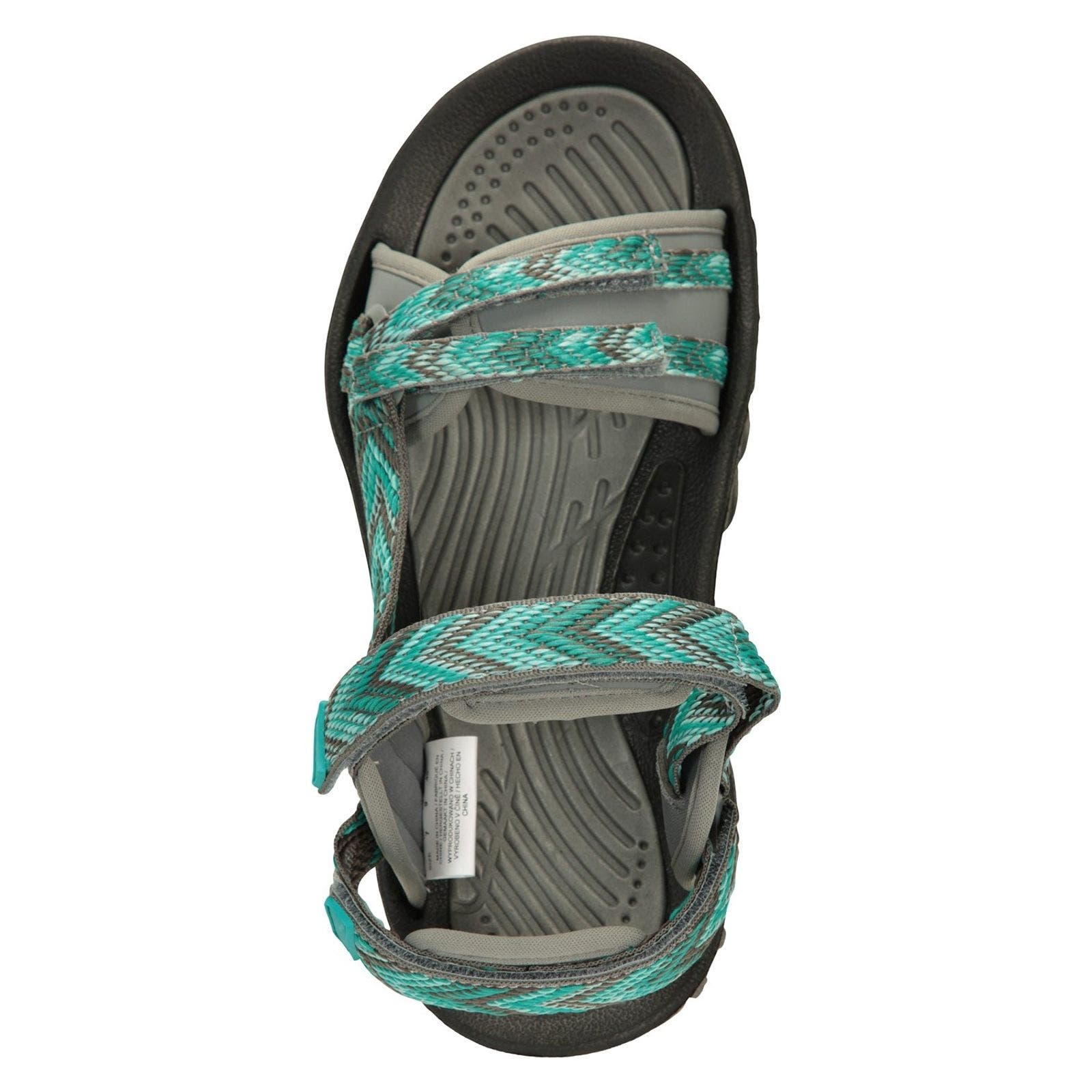 Cyprus Chevron Sandals, Alternate, color, Blue