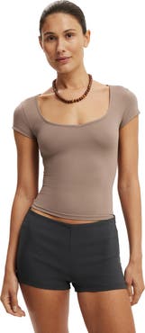 Cotton On Women's Hold Me Short Sleeve