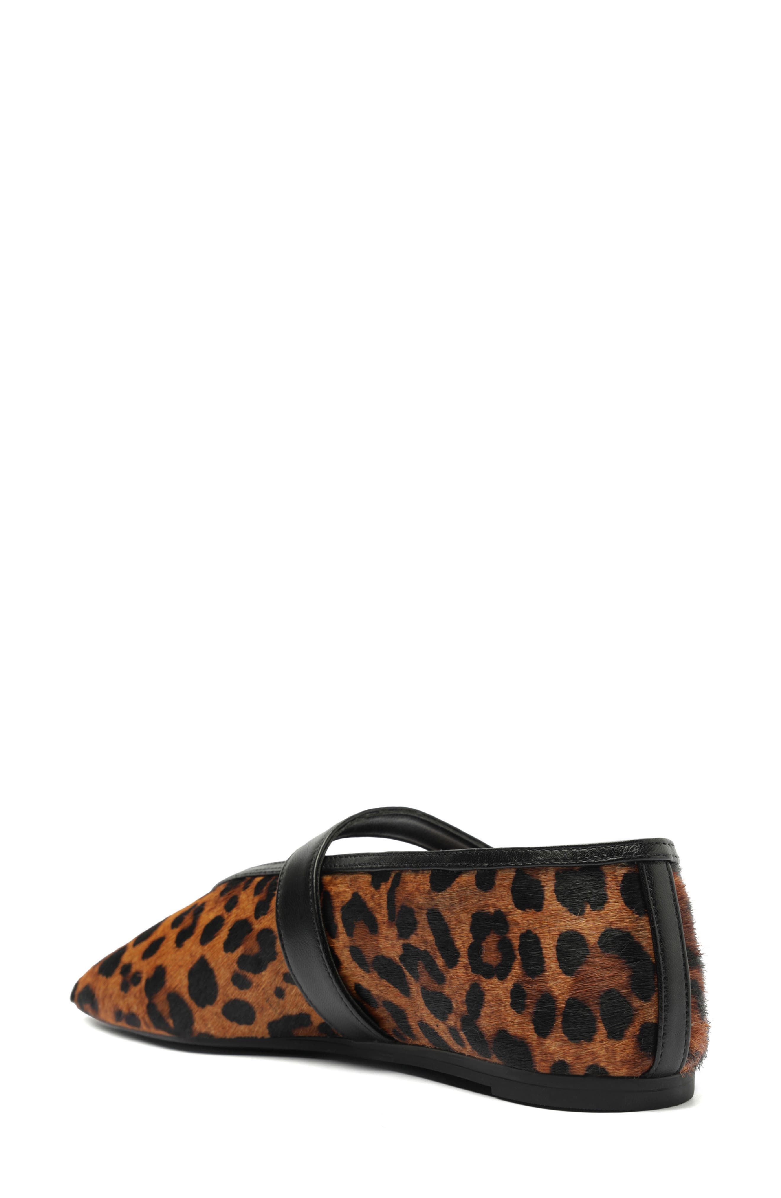 Courtney Patent Leather Mary Jane Flat, Alternate, color, NATURAL/ BLACK