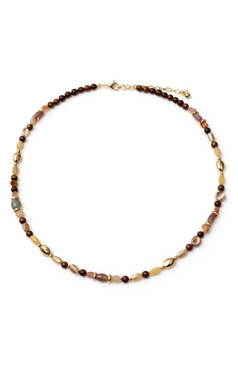 Semiprecious Stone Necklace