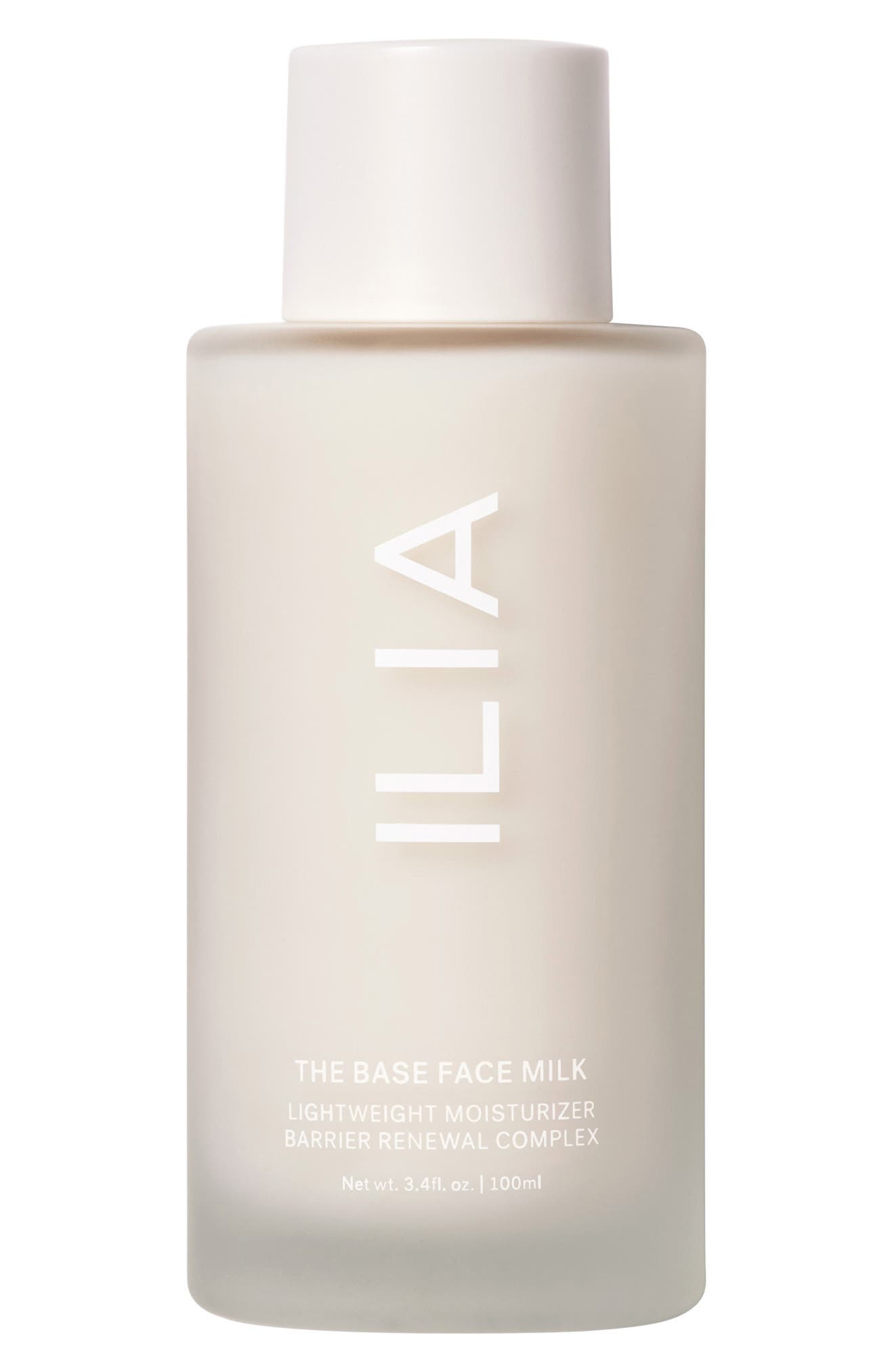 ILIA The Base Face Milk Essence & Lightweight Moisturizer with Hyaluronic Acid in None at Nordstrom, Size 3.4 Oz