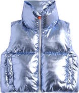 Save The Duck Kids' Eloise Channel Quilted Puffer Vest