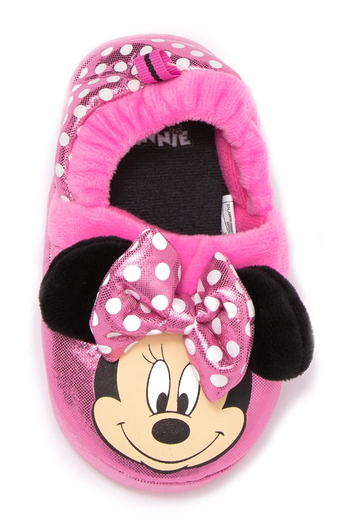 JOSMO Minnie Mouse Slipper, Alternate, color, Pink