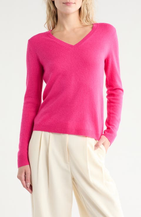 Cashmere V-Neck Sweater