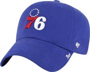 '47 Women's '47 Royal Philadelphia 76ers Miata Clean Up Adjustable Hat