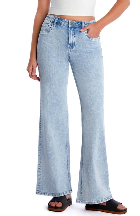 Myra Mid Rise Wide Leg Jeans