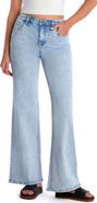 HINT OF BLU Myra Mid Rise Wide Leg Jeans