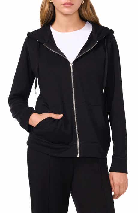 Vince Camuto Zip Front Hoodie
