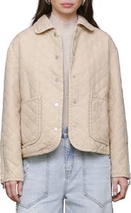 Avec Les Filles Diamond Quilted Cotton Jacket