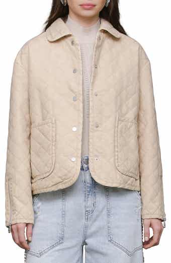 Avec Les Filles Diamond Quilted Cotton Jacket