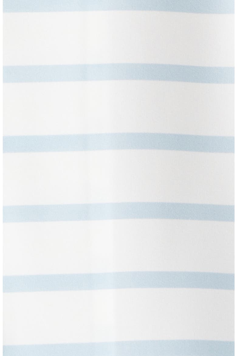 Felicità Stripe Cotton Button-Up Shirt, Alternate, color, WHITE