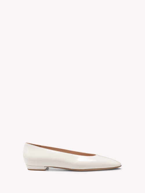 Gianvito Rossi Amelia Flat In White