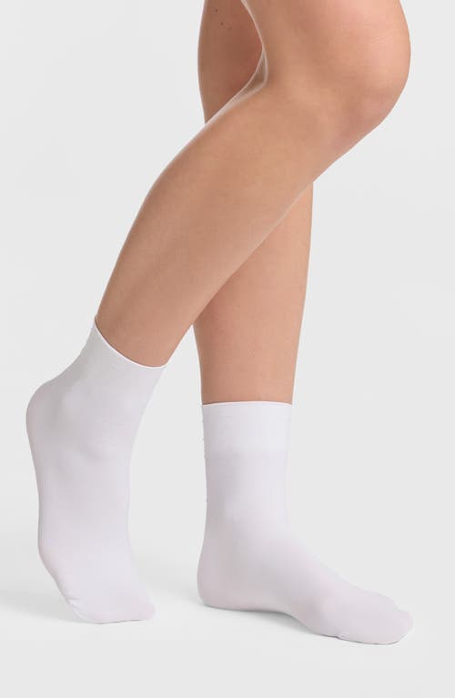 Commando Ultimate Assorted 3-pack Opaque Quarter Socks In Black