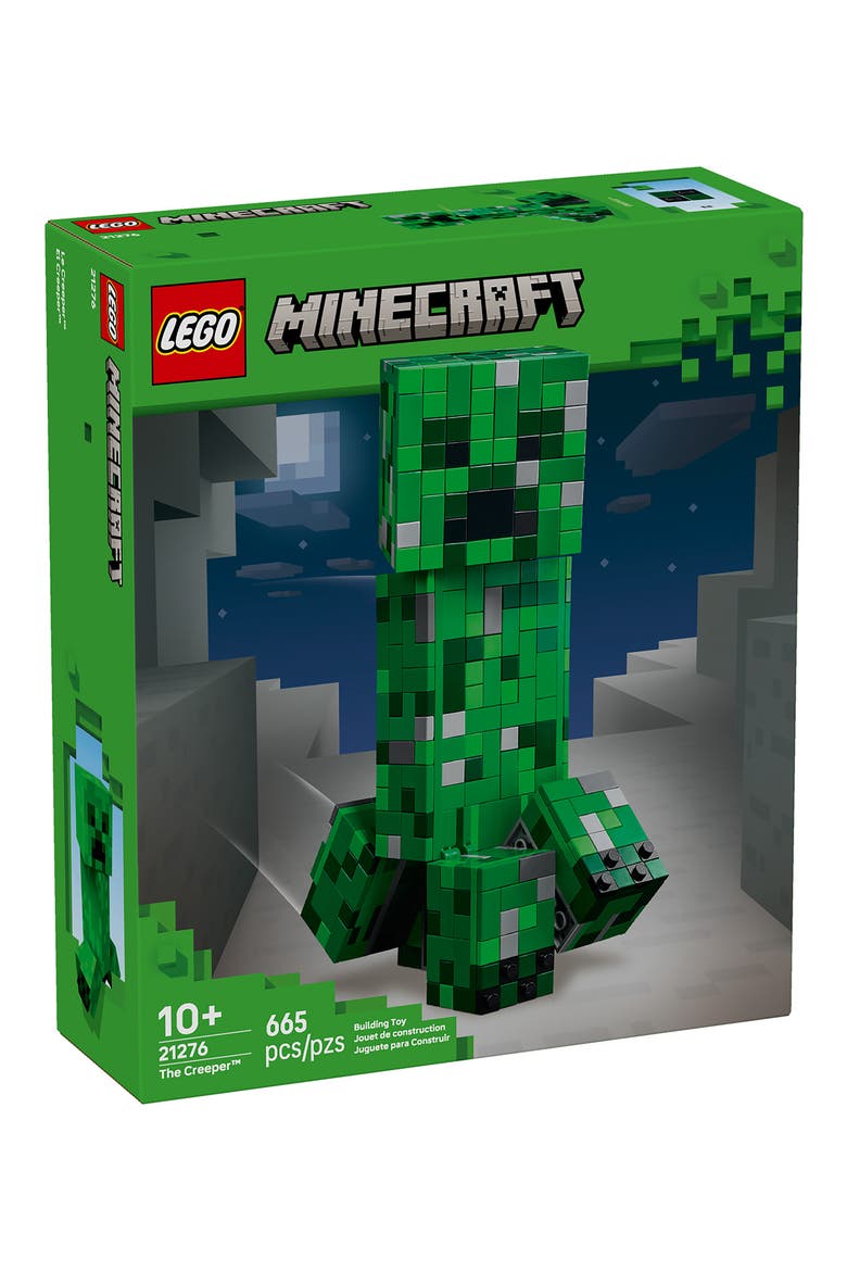 The Creeper LEGO Minecraft Building Kit 21276, Main, color, MULTI