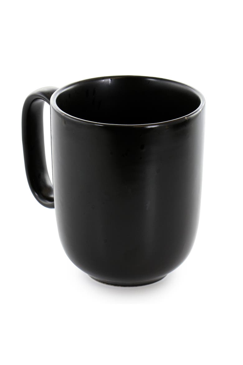 Landon 4 Piece 15 Ounce Round Stoneware Mug Set, Alternate, color, Pepper