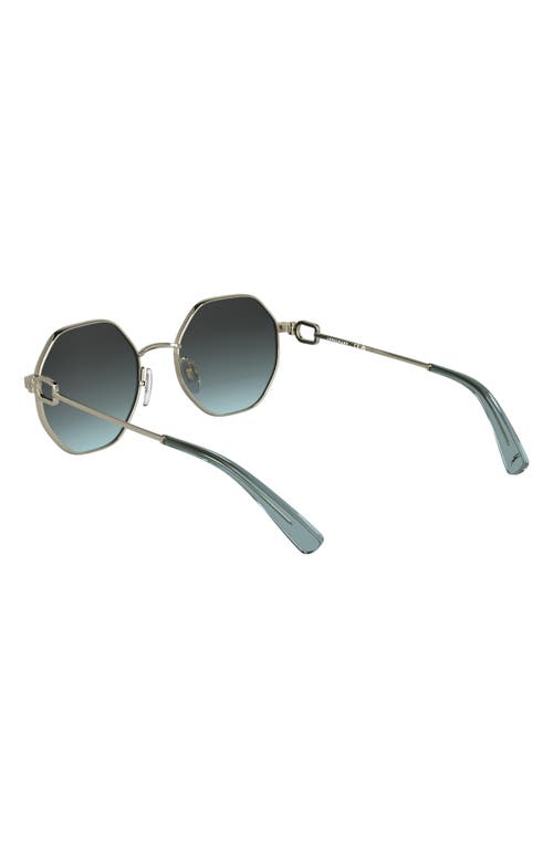 Longchamp Le Foulonné 52mm Gradient Round Sunglasses