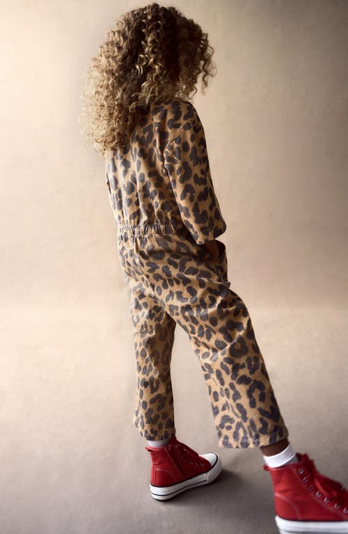 Next Kids' Animal Print Jumpsuit In Leopard