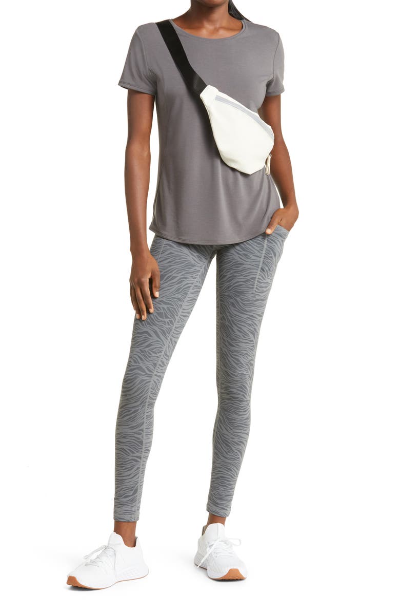 Zella Energy Strength Performance T-Shirt, Alternate, color, 