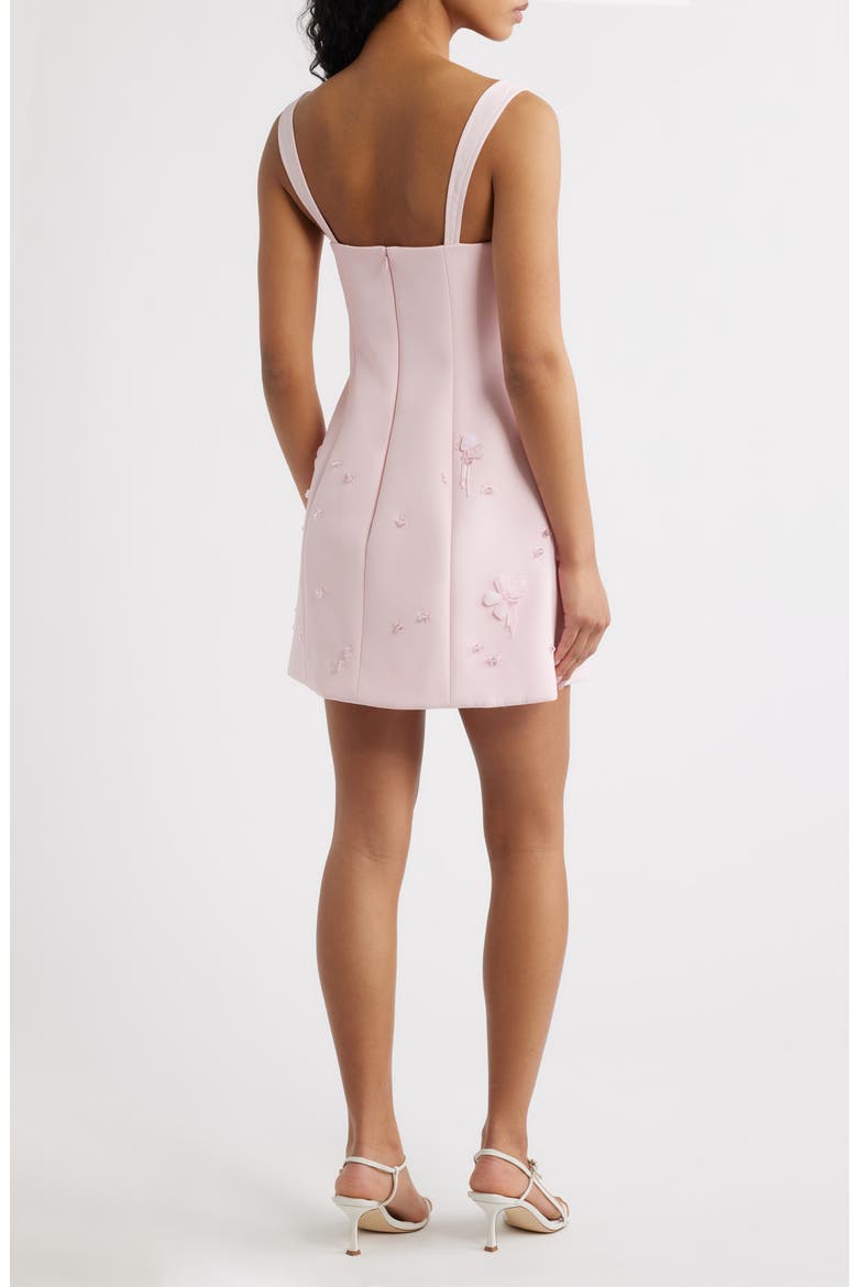 Kendi Bead Embellished Cocktail Minidress, Alternate, color, FAIRY FLOSS