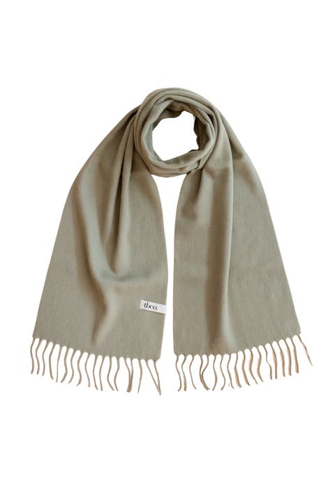 Lambswool Block Color Scarf