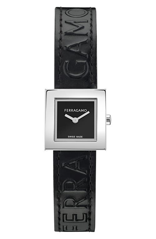 Ferragamo Quartz 20mm In Stainless Steel