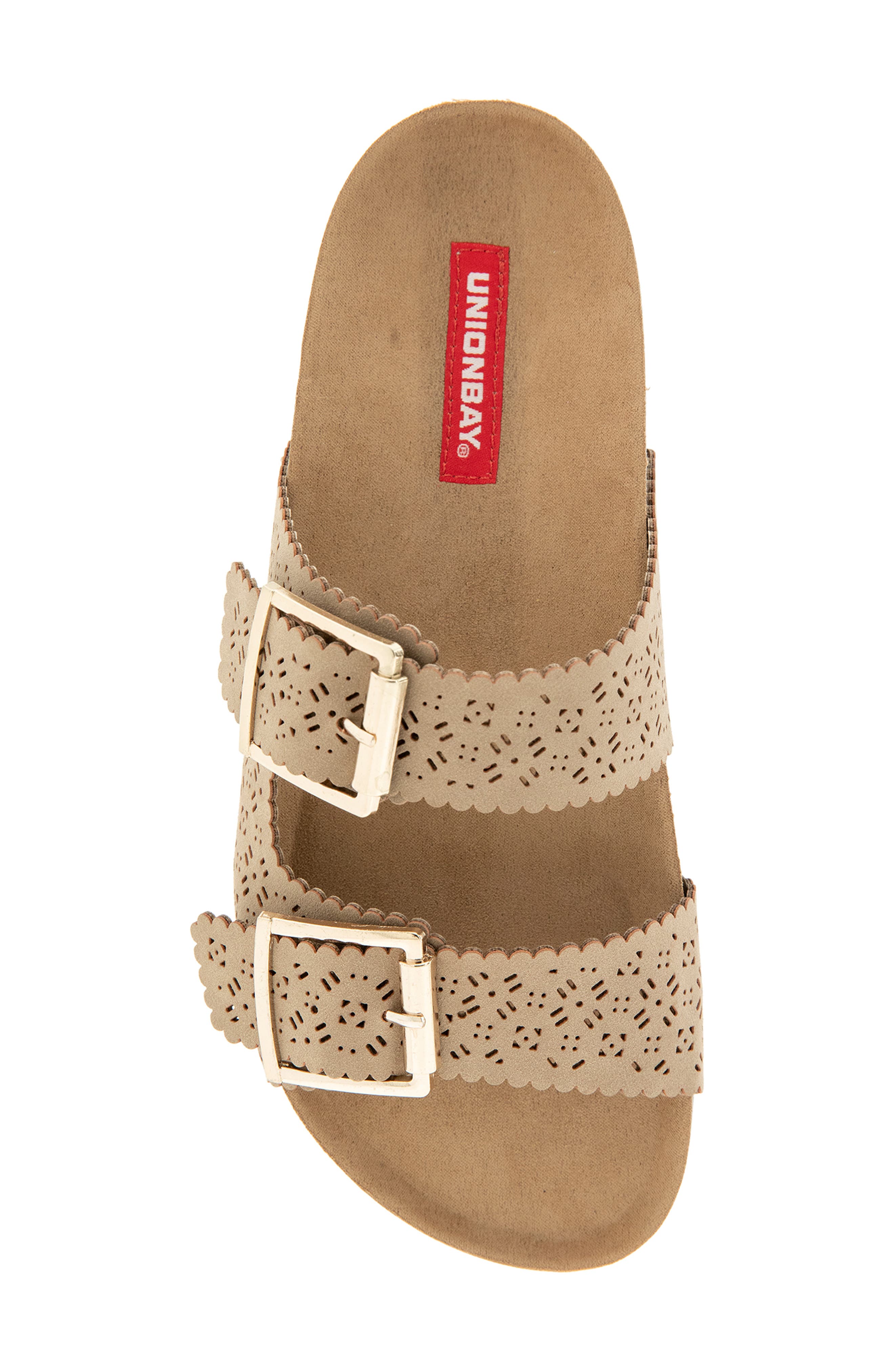 Milano Slide Sandal, Alternate, color, TAUPE