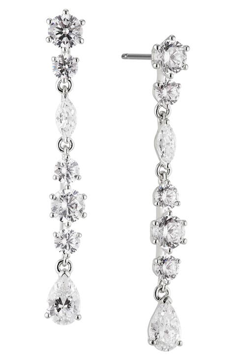 Prima Linear Drop Earrings