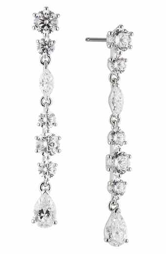 Prima Linear Drop Earrings