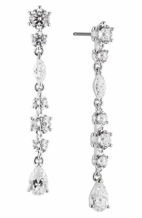 Prima Linear Drop Earrings