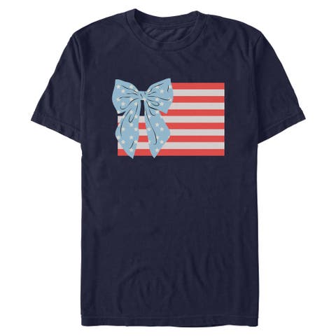Men's Lost Gods Bow Bars and Stars  Graphic T-Shirt