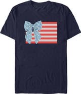 Lost Gods Men's Lost Gods Bow Bars and Stars Graphic T-Shirt