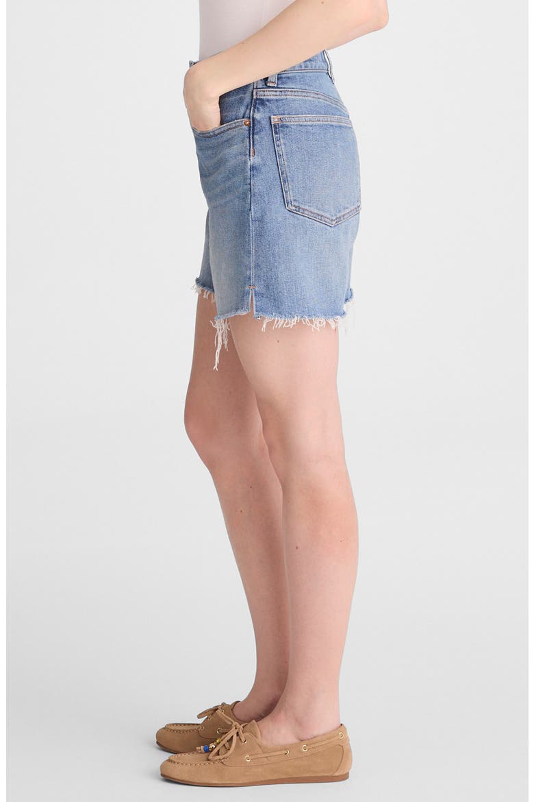 The Perfect Vintage Mid Length Denim Shorts, Alternate, color, MIDVALE WASH