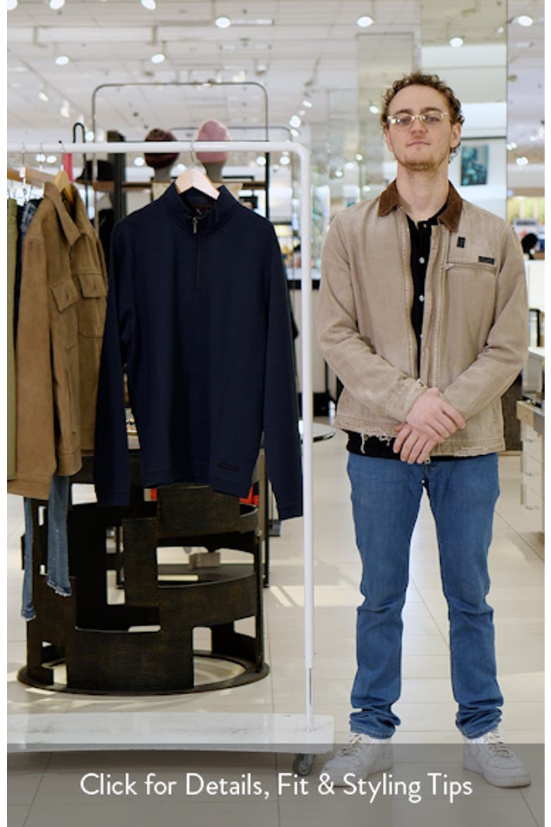 Guy Half Zip Pullover video
