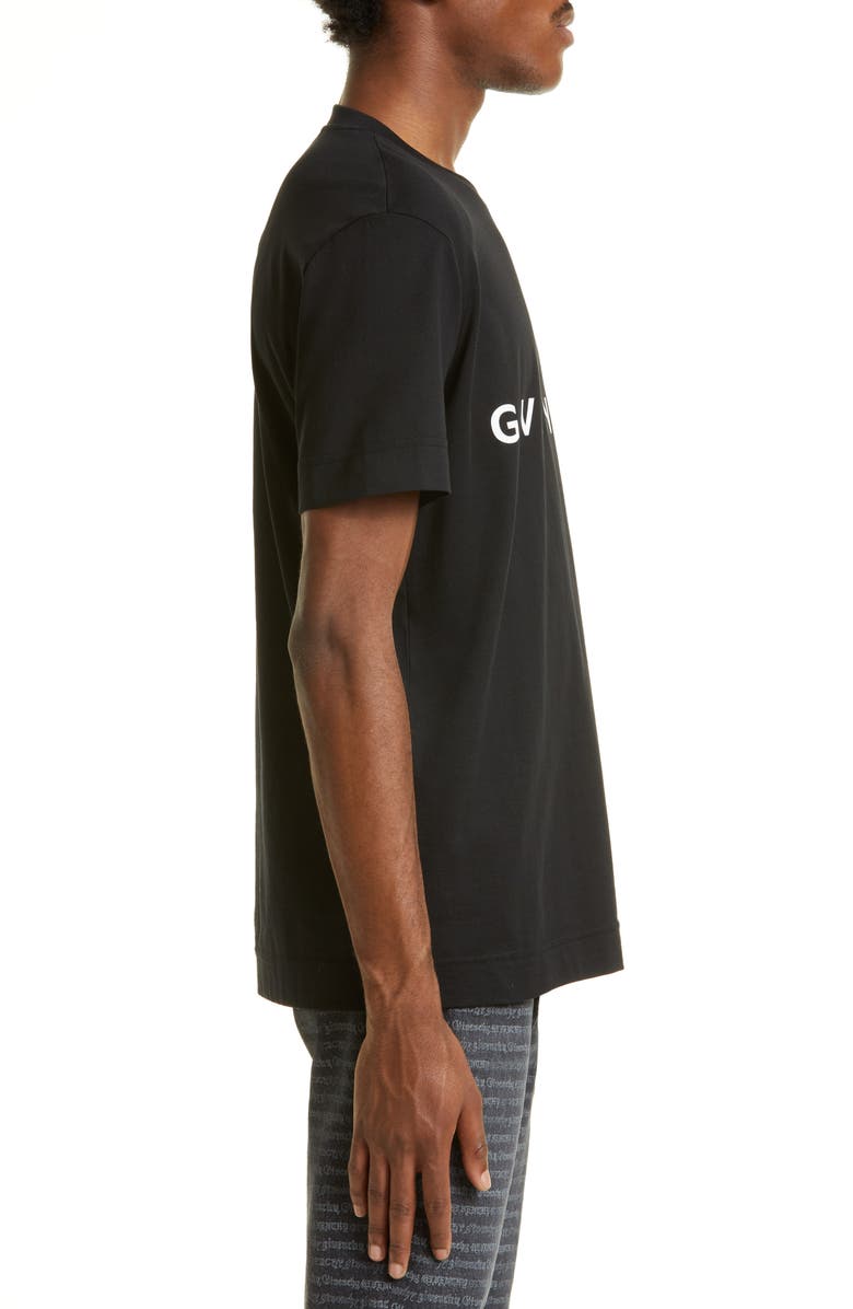 Givenchy Slim Fit Cotton Logo Tee, Alternate, color, 