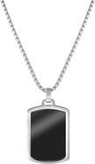 VAN HEUSEN Men's Dog Tag Pendant Necklace
