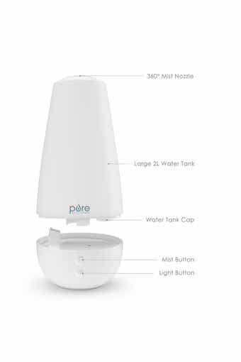 PURE ENRICHMENT PureSpa XL 3-in-1 Aroma Diffuser, Humidifier, & Mood Light