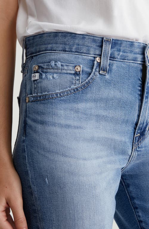 Ag Ex-boyfriend Mid Rise Slouchy Slim Jeans In Blue