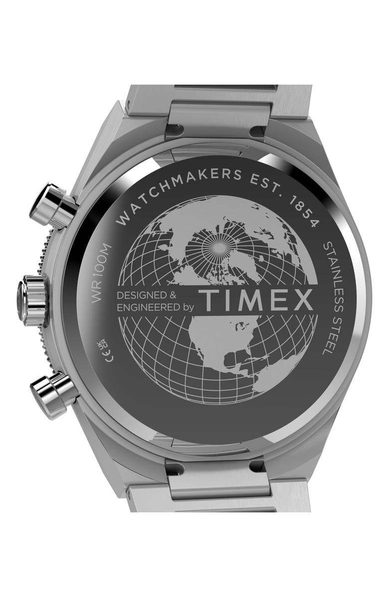 Timex<sup>®</sup> Continental Bracelet Watch, 40mm, Alternate, color, Silver/ Silver-Tone