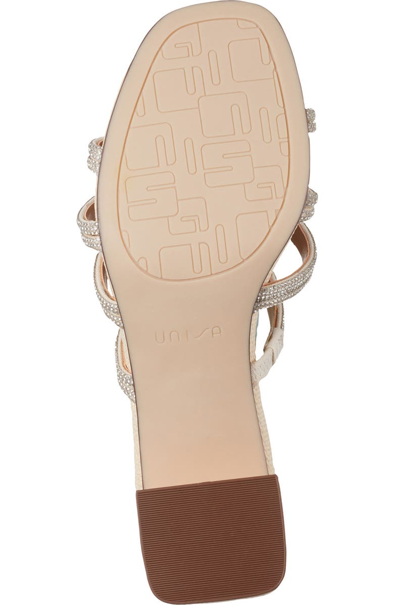 UNISA Crystal Embellished Sandal, Alternate, color,