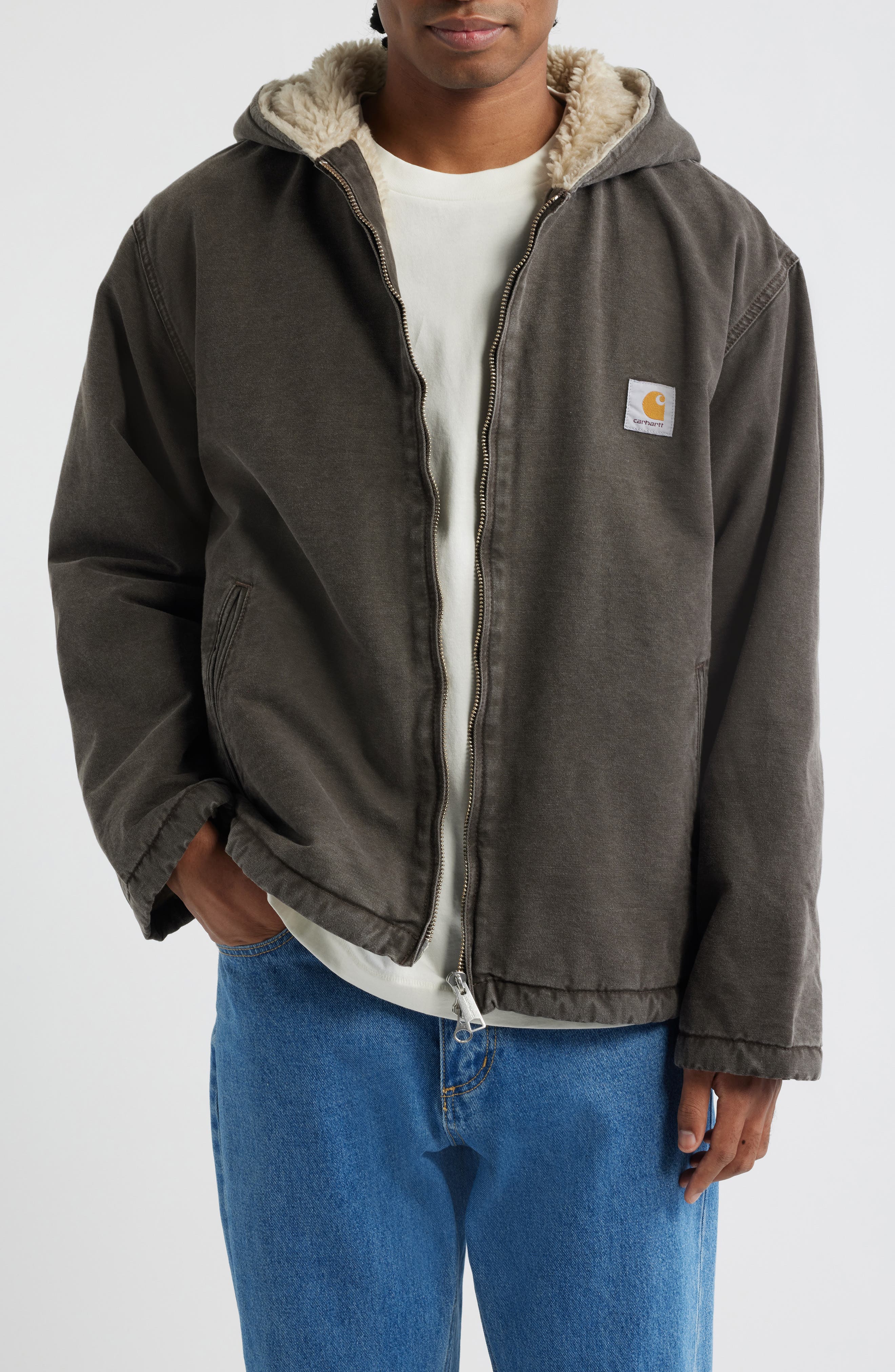 Mitch Fleece Lined Hooded Jacket - image 3