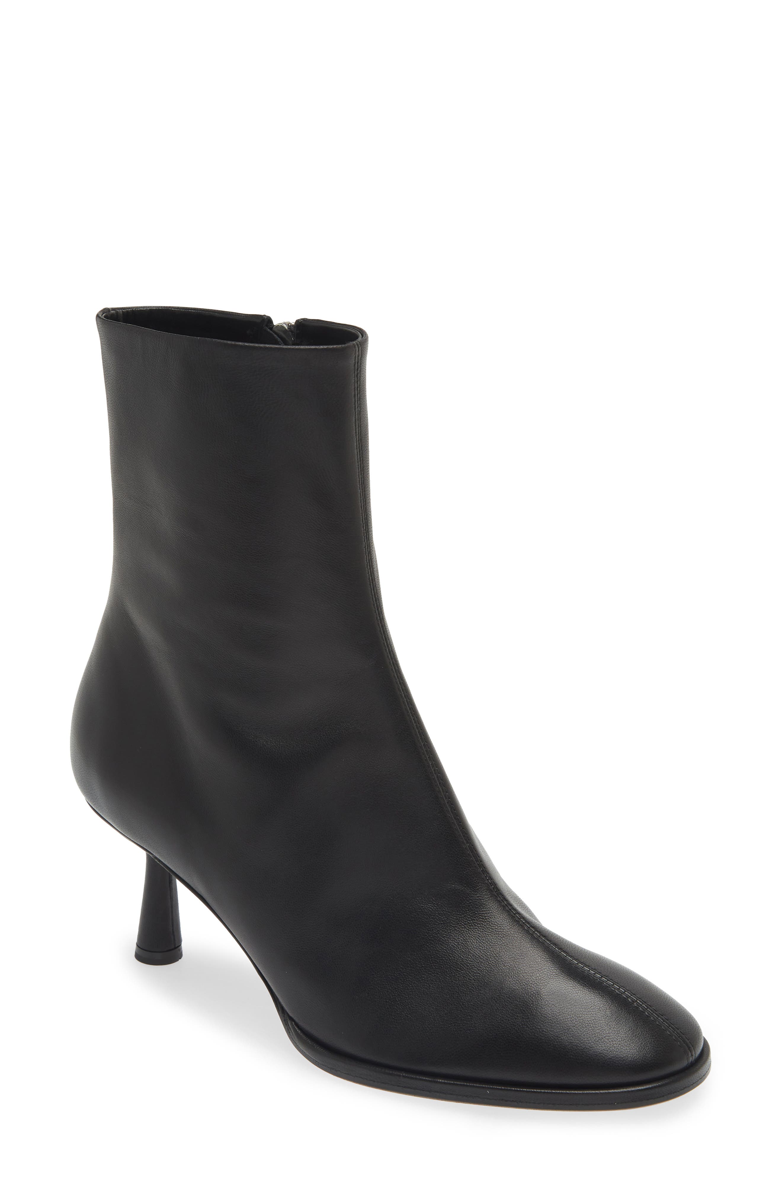 aeyde Dorothy Bootie, Main, color, Black