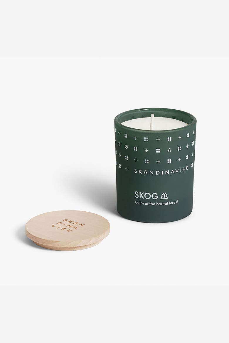 SKOG Scented Candle 65g, Alternate, color, Green