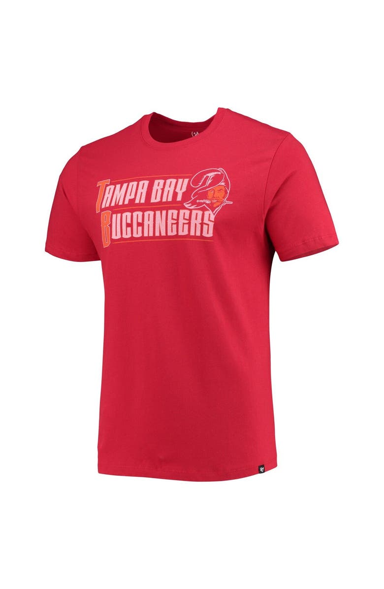 '47 Men's '47 Red Tampa Bay Buccaneers Regional Super Rival T-Shirt, Alternate, color, 