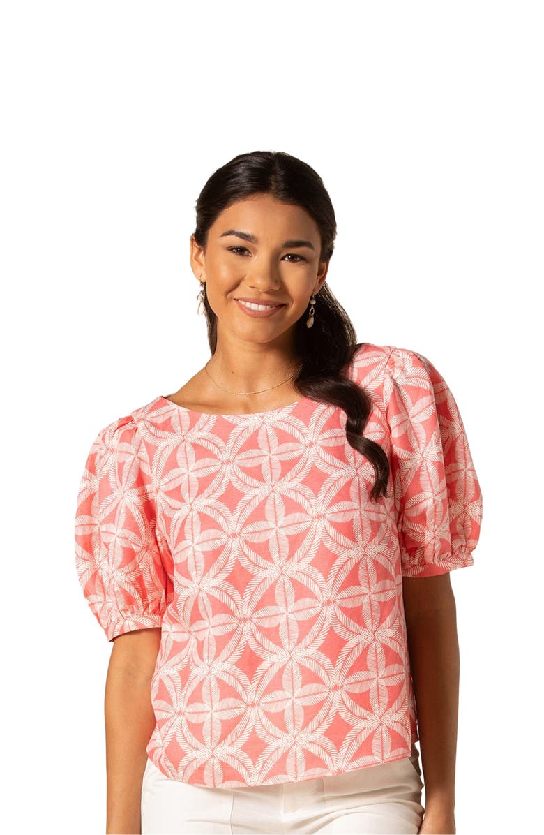 Tori Richard Breeze Block Beth Top, Alternate, color,