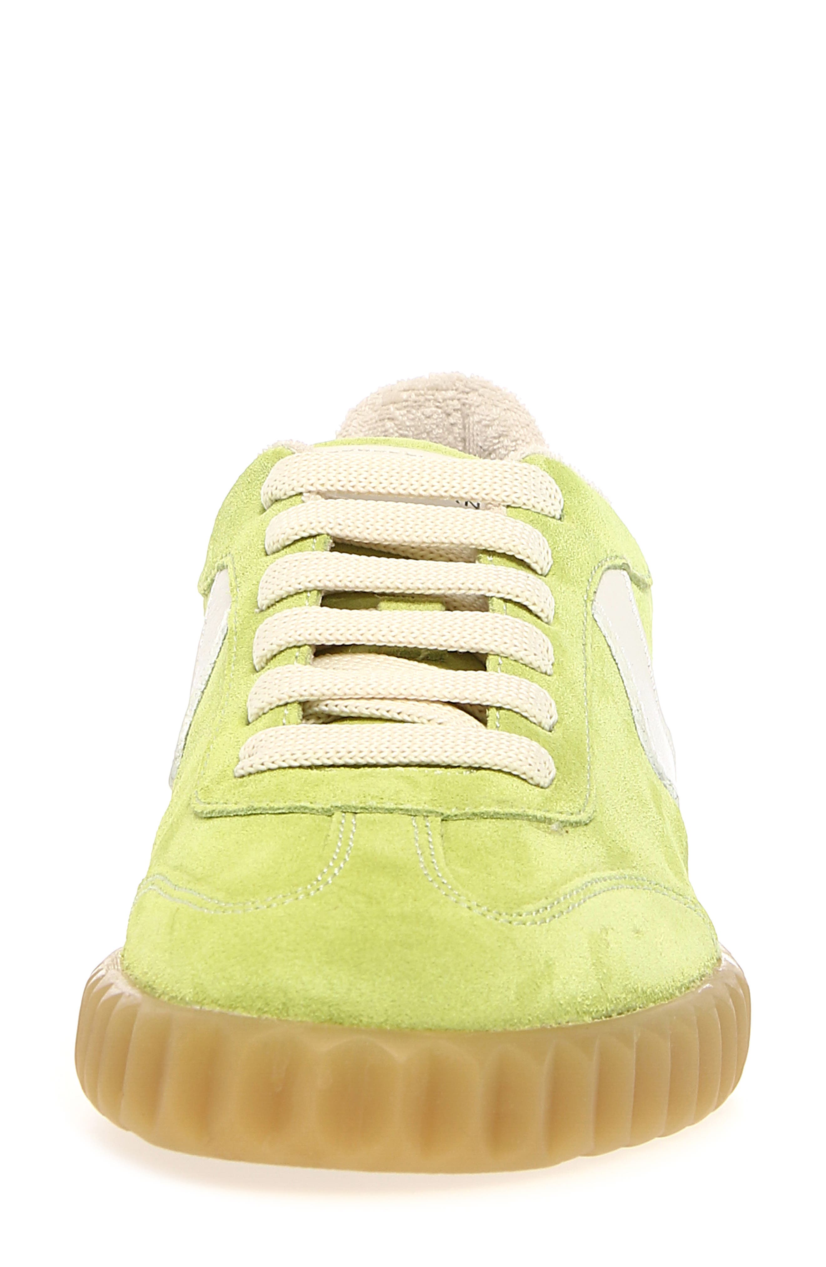 Voile Blanche Ines Low Top Sneaker, Alternate, color, Lime White