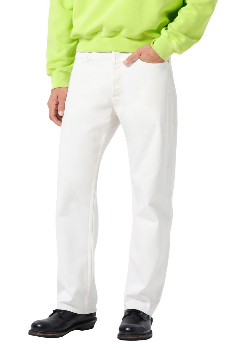 AGOLDE Magnus Straight Leg Trouser Jeans, Main, color, Chalk White Off White
