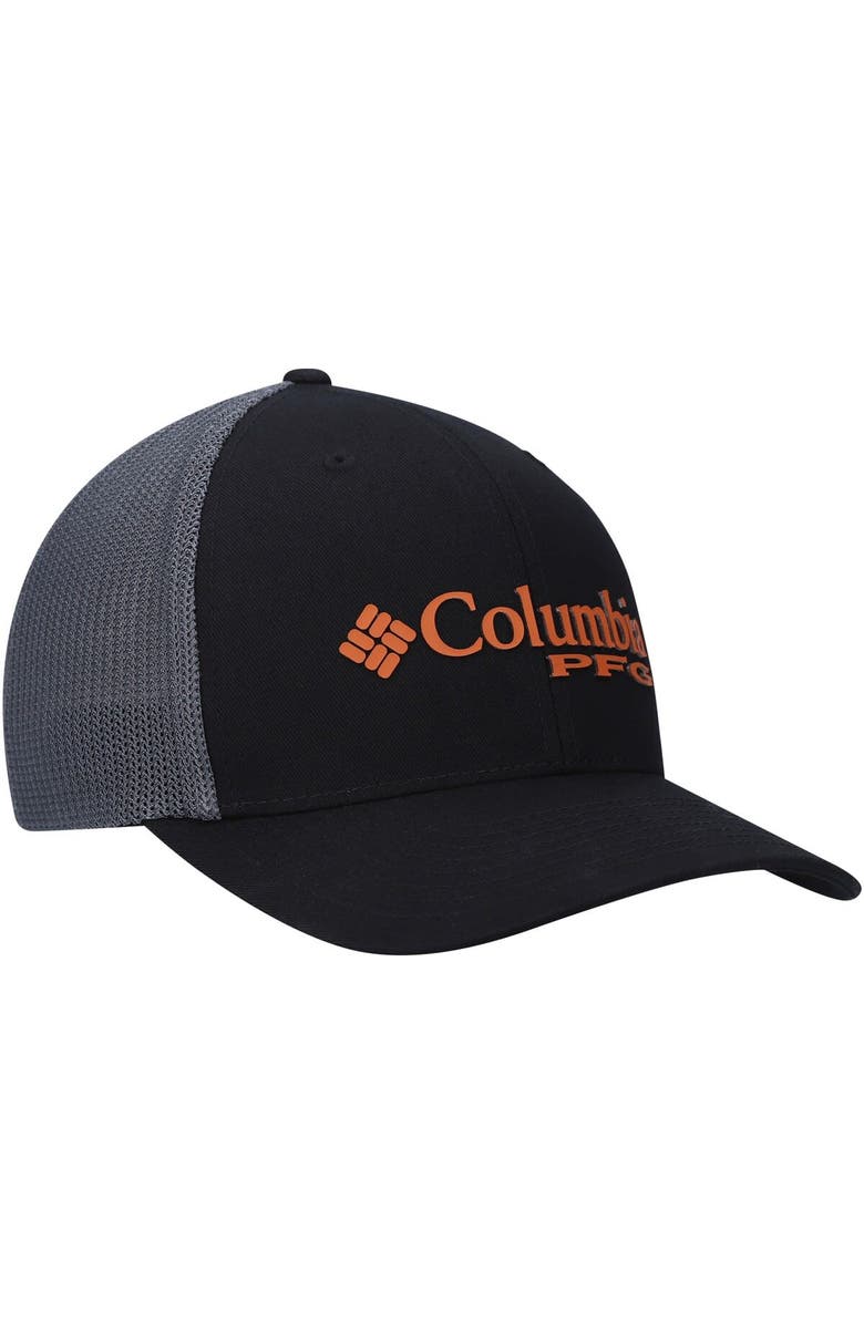 Columbia Men's Columbia Black/Gray Texas Longhorns Collegiate Snapback Hat, Alternate, color, Black
