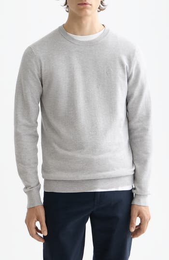 Scotch & Soda Core Crewneck Pullover In Gold